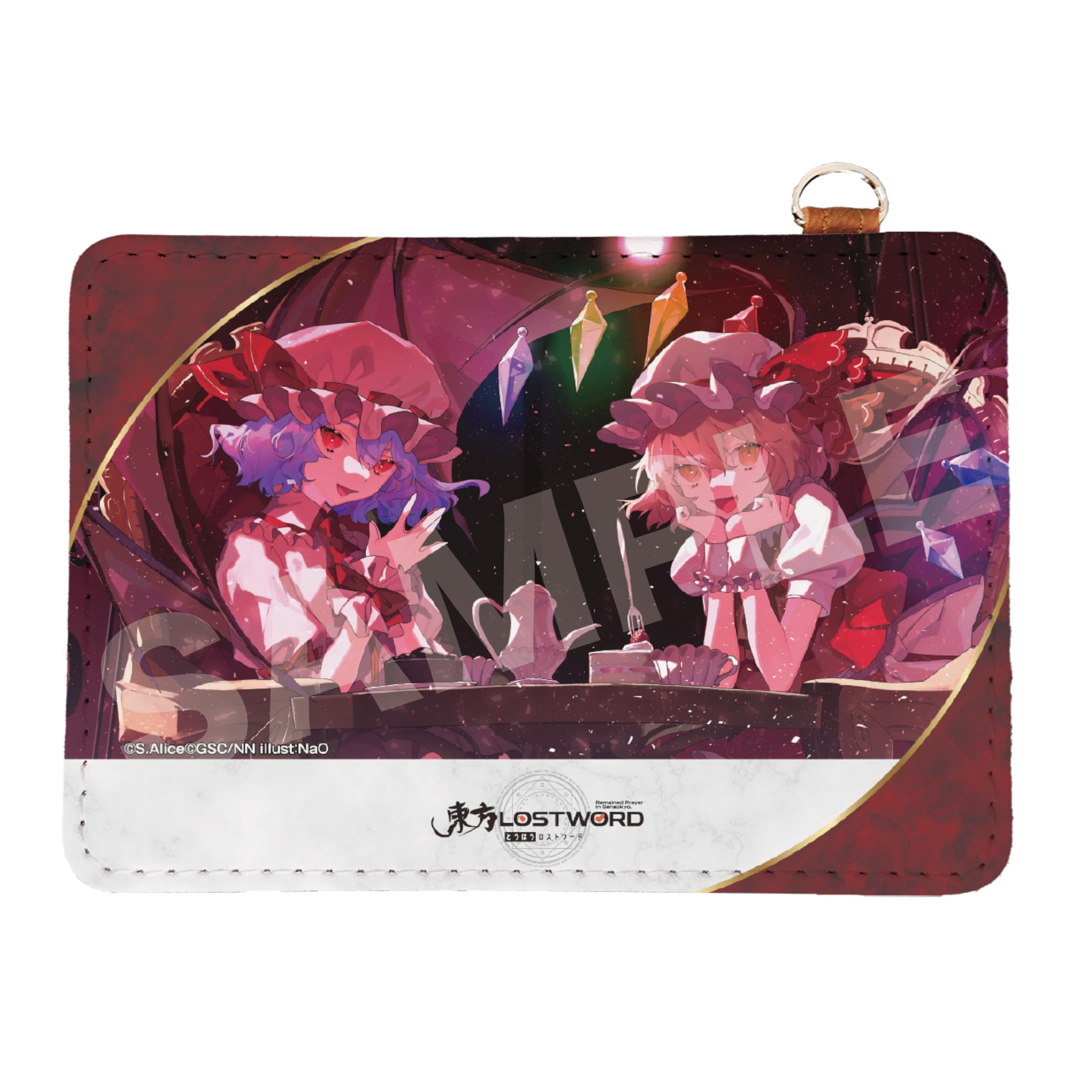 Amazon.co.jp: 東方LostWord レザーパスケース 01 魔令嬢 : おもちゃ